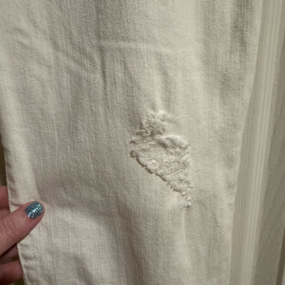 Chico's platinum Cream jeans - Picture 3 of 6